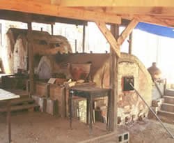 KC's wood fired kiln